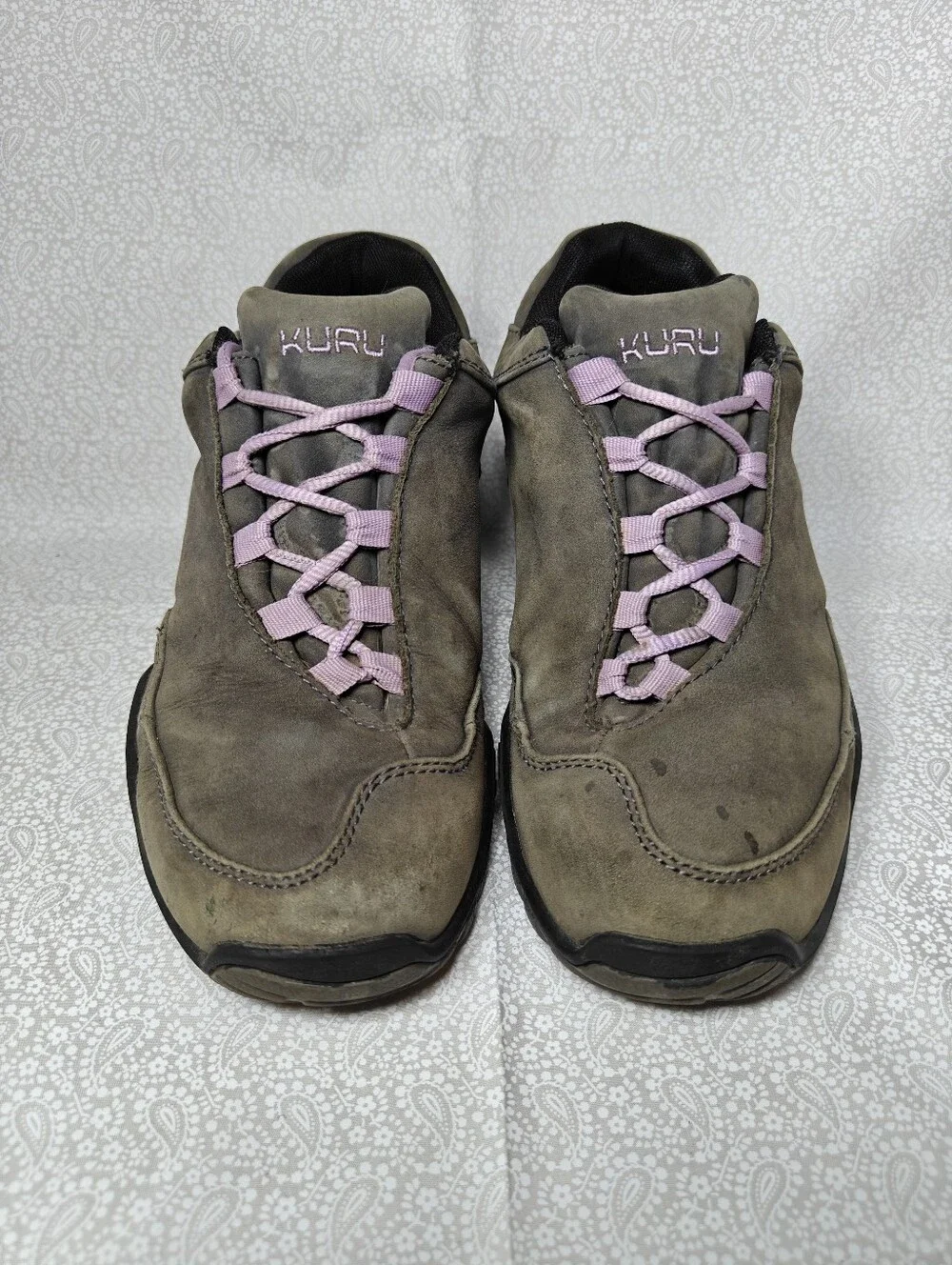 Kuru Chicane Women’s Athletic Trail Hiking Light Brown Lilac Size 8 Medium